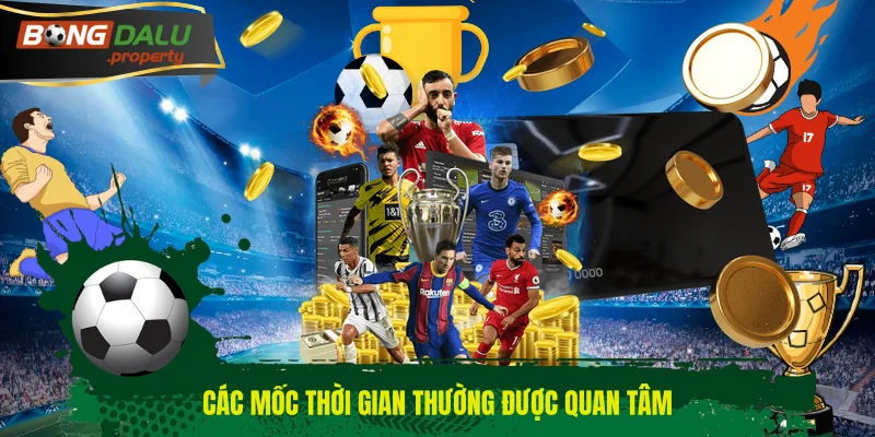 Các mốc thời gian thường được quan tâm