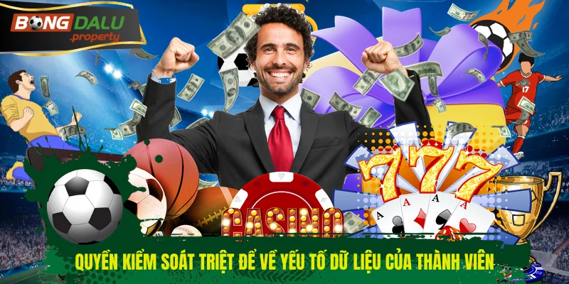 Quyền kiểm soát triệt để về yếu tố dữ liệu của thành viên