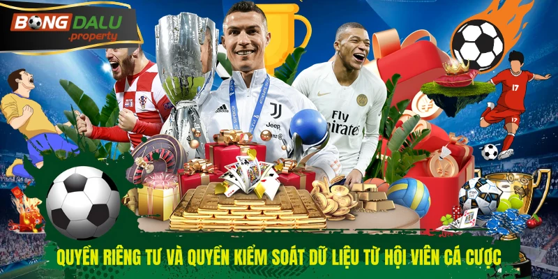 Quyền riêng tư và quyền kiểm soát dữ liệu từ hội viên cá cược 