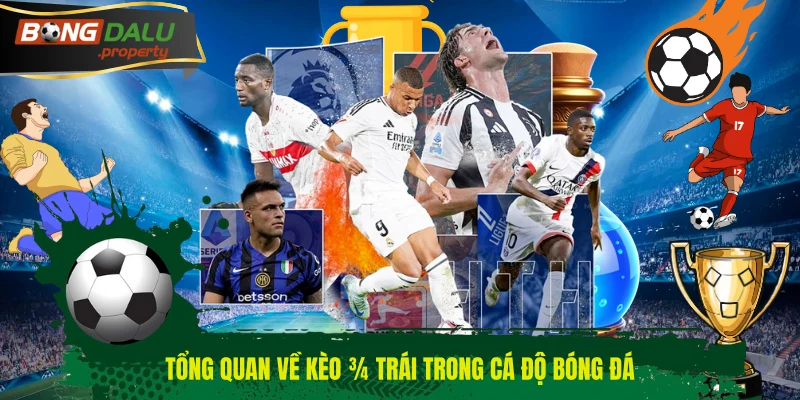 Tổng quan về kèo ¾ trái trong cá độ bóng đá
